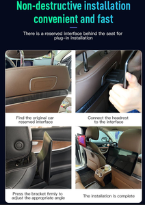 Système de divertissement arrière Android pour <span class=keywords><strong>Mercedes</strong></span> Benz GLS GLE E200 E260 E300 13,3 pouces Full HD 1920x1080 résolution - Product Image 4