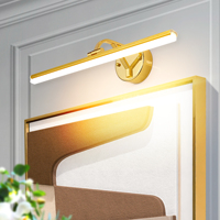 Lampe murale LED moderne et simple, nouvelle conception, pour intérieur, avec indice de protection IP44, éclairage de miroir de salle de bain, éclairage mural, E26