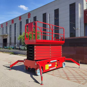 Plataforma de Trabajo Aérea (<span class=keywords><strong>AWP</strong></span>) de 10 m, Plataforma Elevadora de Tijera Autopropulsada de Servicio Pesado, Plataforma Elevadora de Tijera de Gran Tamaño, Elevador de Construcción - Product Image 4