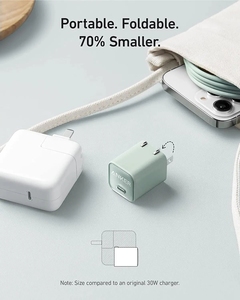 <span class=keywords><strong>Anker</strong></span> USB C GaN adaptador de cargador de 30W <span class=keywords><strong>511</strong></span> <span class=keywords><strong>Anker</strong></span> Nano 3 PIQ 3,0 plegable PPS rápido cargador para iPhone/14/14pro - Product Image 3