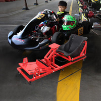 YUESHEN Racing Simulator Cockpit Acier Réglable Enfants Karting Logitech Thrustmaster Fanatec Sim Racing Game Seat