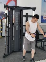 Máquina Multifuncional de Gimnasio Comercial de Alta Calidad TZ-Q1018, Máquina Smith, Máquina de Cable Cruzado