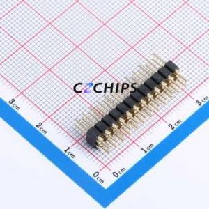 MH254V-12-24P Pin Header Through hole Component (THT),P=2.54mm Connector 2x12P 2.54mm 2.54mm Round Pin - Product Image 1