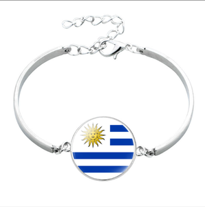 Nueva pulsera <span class=keywords><strong>Venezuela</strong></span> Bandera nacional Tiempo Gema Pulsera de metal - Product Image 4