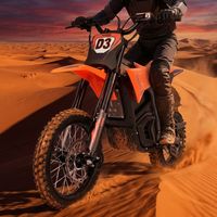Motocicleta Eléctrica Todoterreno Sur Ron Light Bee de 3500W 60V27Ah para Adultos, Estilo Todoterreno, 40-60km/h, Neumáticos Anchos para Carreras Todoterreno