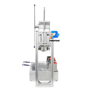 China al por mayor España <span class=keywords><strong>Mini</strong></span> Churros que hace la máquina con freidora llenadora de alta eficiencia de acero inoxidable eléctrico para Harina de panadería - Product Image 6