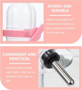 ขวดน้ำอัตโนมัติราคาถูกสำหรับแฮมสเตอร์ ขายส่ง ที่ให้น้ำสัตว์เลี้ยง 5 ขนาด ขวดน้ำสำหรับแฮมสเตอร์ - Product Image 3