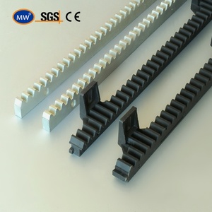 Estante de engranajes de diseño personalizado de plástico de fabricación profesional Estante de engranajes de nylon para abridor de puerta corredera y máquina CNC - Product Image 1