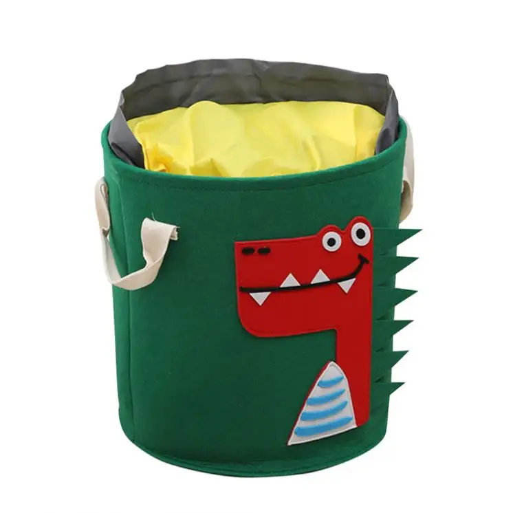 Fashion Design Top Quality Stand Collapsible Kids Toy Storage Bag for Household Organizers and Storage
