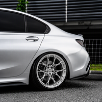 Jante en alliage forgé monobloc 19 pouces sur mesure PCD ET CB pour Lexus GS F RC F, à rayons creux maillés, jante sport, surface et enjoliveur personnalisés