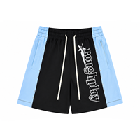 Shorts de sport décontractés et amples de haute qualité, style urbain, multicolores, populaires en Europe, de la marque Rough Play