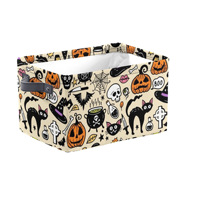 Nouveauté Panier de rangement pour bonbons d'Halloween