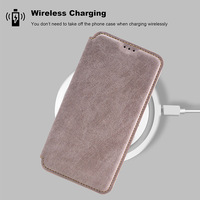 Nouvelle conception de fente pour carte charge sans fil aimant fort Flip TPU PU cuir portefeuille housse de téléphone pour iPhone 17 Air 17 Pro Max