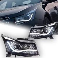 Feux de voiture pour Chevrolet Cruze, projecteur de phare, lentille 2009-2016, Holden Signal Head Lamp, phares LED, accessoires automobiles