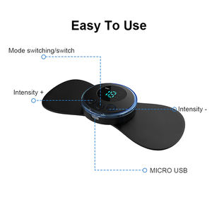 Estimulador Muscular Portátil Sem Fio Personalizado para Alívio da Dor nas Costas e Braços, Unidade TENS com 8 Modos e 19 Intensidades - Product Image 5