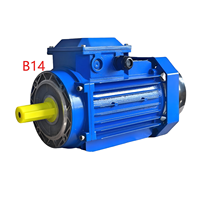 Moteur asynchrone triphasé 1400 tr/min léger et efficace, boîtier en aluminium, 4 pôles, classe IE3, faible bruit pour pompes et ventilateurs