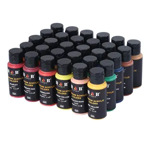 Hot Selling artist New product 30 Colours 60ml Acrylic Paint