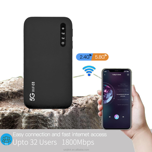 5g để nsa Nano Sim unisoc V510 <span class=keywords><strong>Modem</strong></span>,5000mAh Mini Túi <span class=keywords><strong>Wifi</strong></span>, xách tay Wi-Fi hotspot wifi6 1800m di động Router - Product Image 4