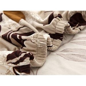 Jacquard Stretch Parson Chair Slipcovers High Soft Poliéster Pet Party Protector Flores Universal Fit Dining Seat Covers - Product Image 5