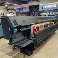 Imprimante à solvant grand format Allwin haute vitesse 10ft 3.2m Konica 512i/1024i Imprimante de bâches de bannières flexibles