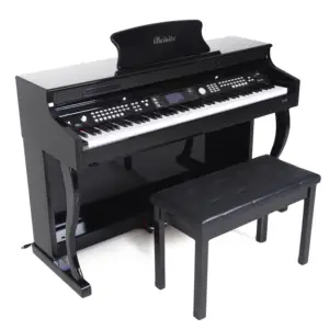 Multi-function Hot Sale 82 Digital Piano Upright 88 Key Full Weight Hammer Action Keyboard USB MIDI