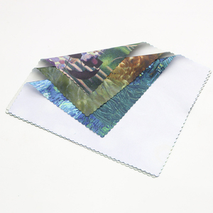 Chiffon de Nettoyage en Microfibre de Haute Qualité pour <span class=keywords><strong>Lunettes</strong></span> et Écrans de Téléphone, Lingettes Nettoyantes Optimales pour Lentilles, Sac de Sublimation en Gros pour Usage en Cuisine - Product Image 2