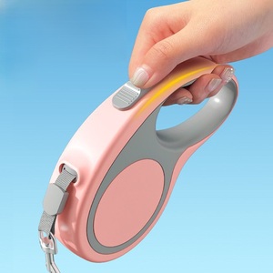 Laisse de chien rétractable portable de qualité supérieure en nylon résistant laisse d'entraînement solide multifonctionnelle <span class=keywords><strong>pour</strong></span> petits chiens moyens - Product Image 1