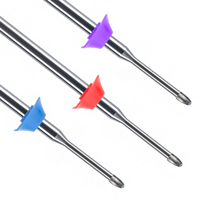 Elesecret Broca de Carburo de Tungsteno y Diamante Personalizable 4XC 5XC para Limpieza de Cutículas y Eliminación de Gel