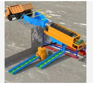 Concentrador Centrífugo de Oro y Máquina Separadora de Minerales por Gravedad, Motor de Caja de Cambios, Accionamiento Diésel, Mesa Vibratoria de Alta Capacidad para Oro - Product Image 1