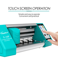 Máquina Cortadora de Protectores de Pantalla, para Hacer Pegatinas para la Parte Trasera de Teléfonos Móviles, Cortadora de Películas de Hidrogel para Talleres de Reparación de Teléfonos