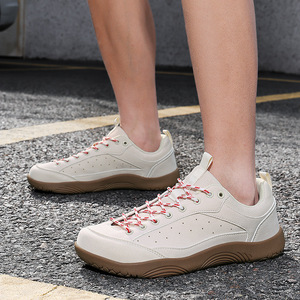 Baskets décontractées à lacets pour hommes, taille 48, pour l'extérieur, style 'Ugly Cute', en maille unie, haute qualité, pour les amateurs de randonnée, vente en gros transfrontalière - Product Image 3