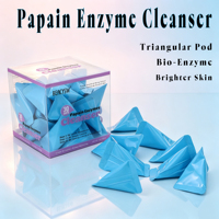 Nettoyant enzymatique éclaircissant pour le visage à la papaïne et à l'extrait de miel : Exfolie en douceur, unifie le grain de peau, Pack de 30 jours |   Fournisseur OEM ODM