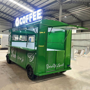 <span class=keywords><strong>Retro</strong></span> Food truck furgoni gelato colazione Snack o gelaterie su ruote cucina Mobile Premium - Product Image 5