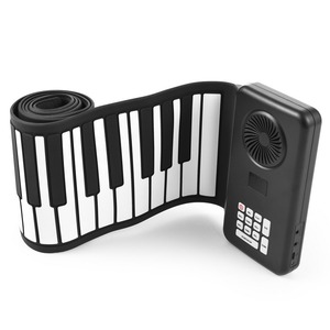 <span class=keywords><strong>Piano</strong></span> portátil de 88 teclas, rollo de mano, <span class=keywords><strong>Piano</strong></span> electrónico de silicona ambiental, <span class=keywords><strong>Piano</strong></span> electrónico profesional plegable sin altavoz - Product Image 1
