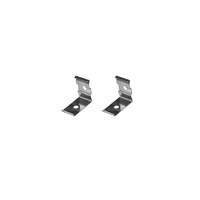 Profilé LED en aluminium extrudé sur mesure pour usine, 20*20mm, coin à 45 degrés, boîtier d'éclairage, canal pour bande LED en aluminium argenté