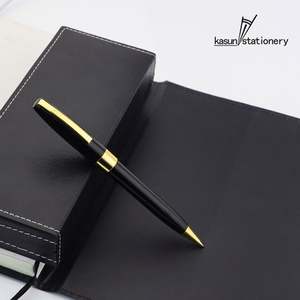 Stylo à bille de luxe noir personnalisé Kasun, stylo professionnel pour le bureau, idéal pour la signature d'affaires - Product Image 6