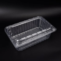 Jutran Boîte en plastique personnalisée à emporter avec plateau à cavité carrée Boîte d'emballage blister pour mini biscuits et gâteau pour récipient alimentaire