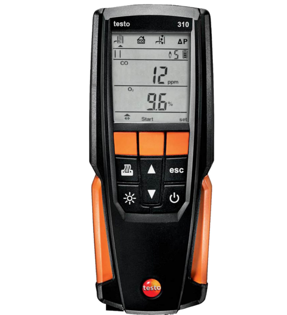 NEW ORIGINAL Testo Flue Gas Analyzer 310 3 in 1 High Accuracy Gas Detector with 1 Year Warranty and Large Stock