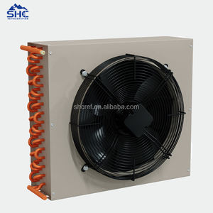 Fournisseur de serpentins de condenseur de réfrigération Mini condenseur de refroidissement par air <span class=keywords><strong>Prix</strong></span> du condenseur refroidi par air industriel - Product Image 4