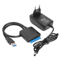 Cable USB 3,0 a SATA 3, adaptador de conversión, compatible con HDD externo SSD de 2,5/3,5 pulgadas, nuevo