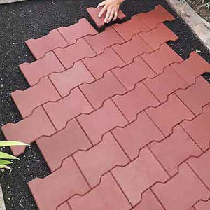 Dalles de sol en caoutchouc colorées en forme d'os pour chien, <span class=keywords><strong>prix</strong></span> d'usine, pour extérieur - Product Image 6