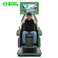 Experiencia Extrema, Silla de Realidad Virtual Realista de 720 Grados, Simulador de Vuelo VR 360, Máquina de Juegos, Simulador 9D 360