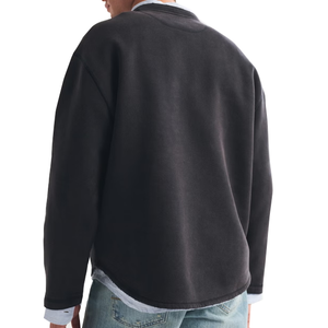 เสื้อฮู้ดดี้ผู้ชายแบบสองชิ้น คอปกติดกระดุม แขนยาว คุณภาพสูง - Product Image 4