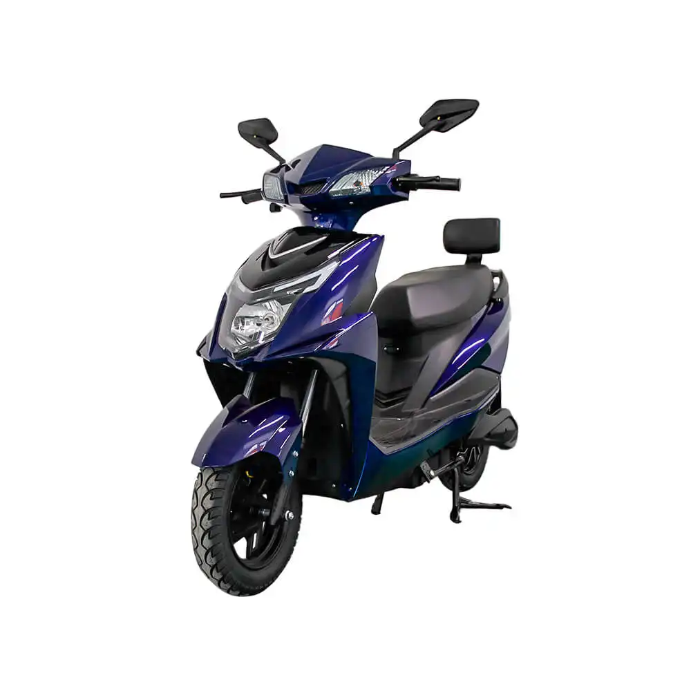 Scooter eléctrico de alta velocidad asequible con asistencia de pedal, ideal para la vida urbana
