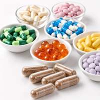 Complément Alimentaire Végétalien en Capsules de Vitamines, Sans OGM, à Base de Plantes, Approvisionnement en Gros, Capsules Naturelles à Base de Plantes pour l'Énergie, la Détoxification et le Soutien Immunitaire