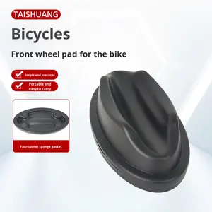 Plaque de protection antichoc en plastique pour roue <span class=keywords><strong>avant</strong></span> de <span class=keywords><strong>vélo</strong></span>, idéale pour le cyclisme sur route et VTT, équipement d'extérieur résistant aux dommages - Product Image 3
