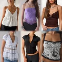 Liquidación 2026: Camiseta de Verano Casual de Manga Corta para Mujer, Top de Moda, Venta Caliente al por Mayor