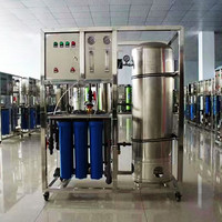 Système d'osmose inverse 500L/H, purificateur d'eau commercial et industriel |   Machine RO à grand débit 20TPD pour usine/hôtel |   Compact