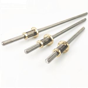 Anduuk W-10 Loại Bỏ Khoảng Cách Nut Acme Threaded Rod Chì Vít Tự Làm CNC 3D Các Bộ Phận Máy In T8 Chống Backlash Mùa Xuân Nạp Nut - Product Image 3
