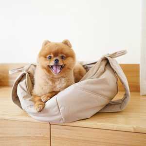 Bolsa de transporte portátil multifuncional para mascotas para cama de asiento de coche con cojín desmontable para perros pequeños y medianos, bolsa de transporte para gatos grandes - Product Image 6